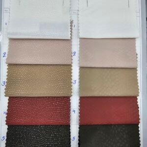 Leather material with Foils