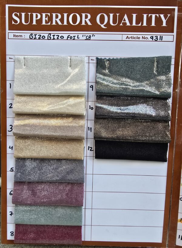 BIZO BIZO SHINNY & METALIC FOIL
